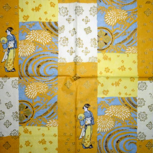 ASI-033 Asia - 3-ply (orange/blue) - Ihr